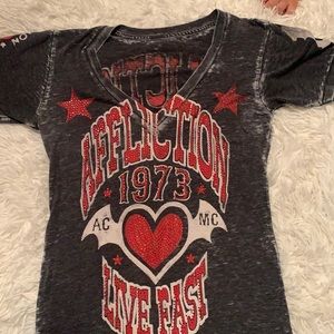 Medium affliction tshirt
